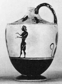 LEKYTHOS (ATHENIAN, BLACK-FIGURE)