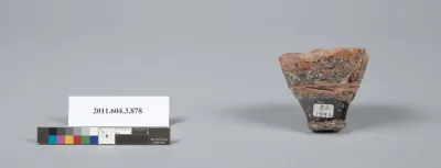 Terracotta fragment of a lekythos (oil flask)