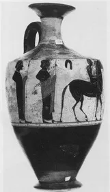 LEKYTHOS (ATHENIAN, BLACK-FIGURE)