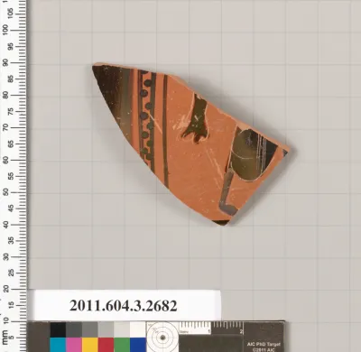 Terracotta fragment of an olpe (jug)