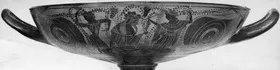 CUP A (ATHENIAN, BLACK-FIGURE)
