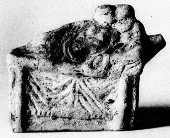 FIGURE VASE (SOUTH ITALIAN)