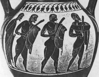 AMPHORA, BELLY, TYPE B (ATHENIAN, BLACK-FIGURE)