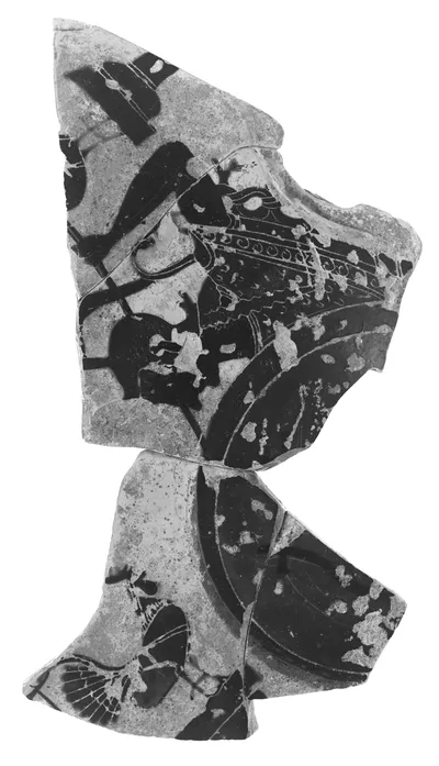 Attic Panathenaic Amphora Fragment