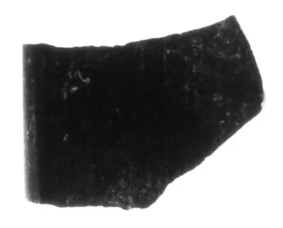 Attic Black-Figure Band Cup Fragment