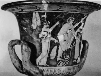 KRATER, CALYX (ATHENIAN, RED-FIGURE)