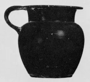 OINOCHOE (SOUTH ITALIAN, BLACK GLAZE)