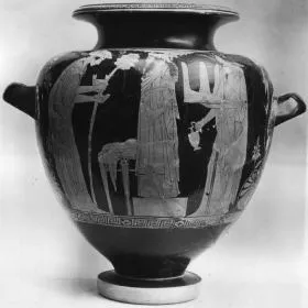 STAMNOS (ATHENIAN, RED-FIGURE)