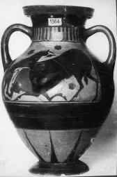 AMPHORA, BELLY, TYPE B (ATHENIAN, BLACK-FIGURE)