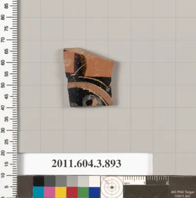 Terracotta fragment of a lekythos (oil flask)