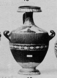 HYDRIA (SOUTH ITALIAN, GNATHIAN, BLACK GLAZE)