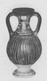 PELIKE (SOUTH ITALIAN, GNATHIAN, BLACK GLAZE)