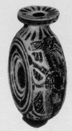 RING ARYBALLOS (CORINTHIAN, BLACK-FIGURE)