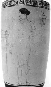 LEKYTHOS (ATHENIAN, RED-FIGURE)