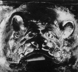 KRATER, BELL (SOUTH ITALIAN, GNATHIAN, BLACK GLAZE)