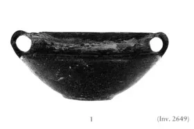 CUP (ETRUSCAN, IMPASTO)