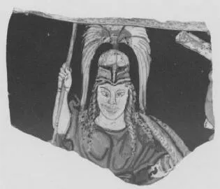 KRATER, CALYX, FRAGMENT (SOUTH ITALIAN, APULIAN, RED-FIGURE)