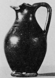 OINOCHOE (SOUTH ITALIAN, GNATHIAN, BLACK GLAZE)
