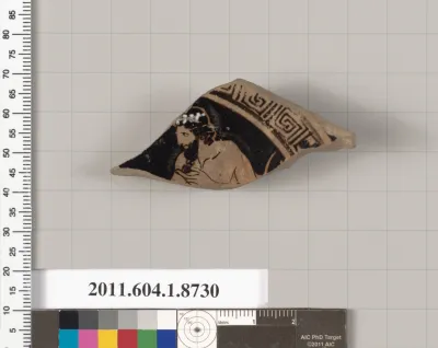 Terracotta fragment of a stemless cup