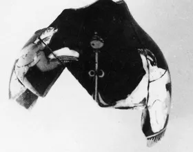 CHOUS, FRAGMENT (ATHENIAN, RED-FIGURE)