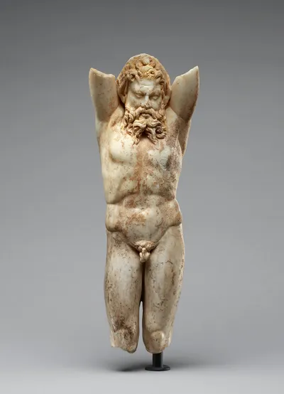 Furniture Support Shaped as a Hanging Marsyas