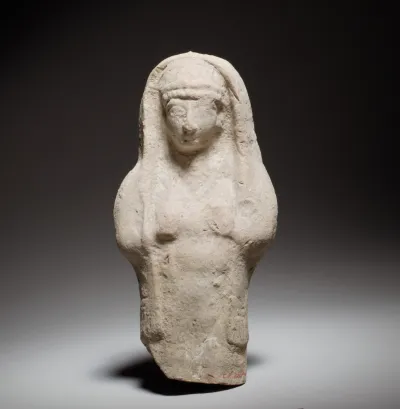 Standing female figurine