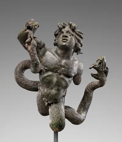 Statuette of a Snake-legged Giant