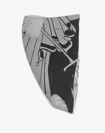 Attic Red-Figure Cup Fragment