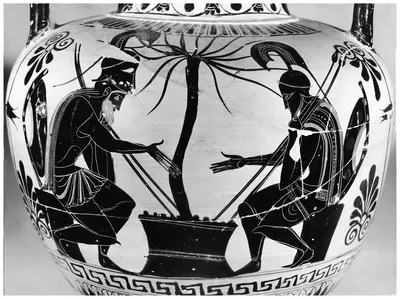 Deckel (Amphora, Attische Halsamphora)