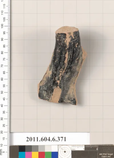 Terracotta fragment of an undetermined shape