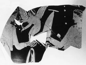 LEBES, FRAGMENTS (ATHENIAN, RED-FIGURE)