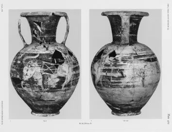AMPHORA, NECK (ETRUSCO-CORINTHIAN)