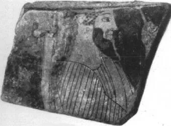 HYDRIA, FRAGMENT (ATHENIAN, RED-FIGURE)