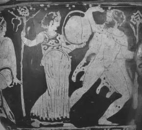KRATER, BELL (ATHENIAN, RED-FIGURE)
