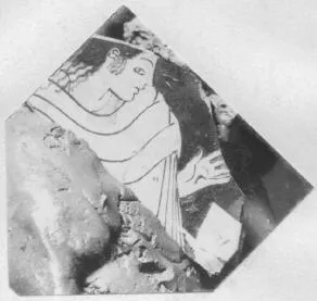 CUP, FRAGMENT (ATHENIAN, RED-FIGURE)
