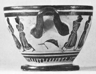 SKYPHOS (ATHENIAN, BLACK-FIGURE)