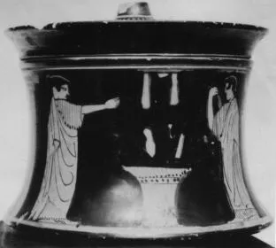 PYXIS (ATHENIAN, RED-FIGURE)