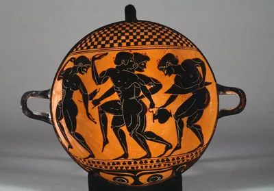 Segment-Schale (Attisch-schwarzfigurige Trinkschale der Segment-Klasse)