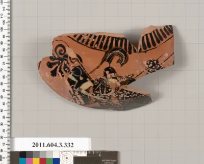 Terracotta fragment of a neck-amphora (jar)