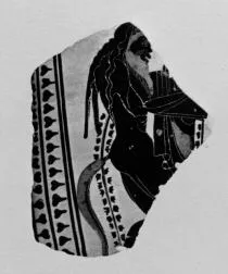 HYDRIA, FRAGMENT (ATHENIAN, BLACK-FIGURE)