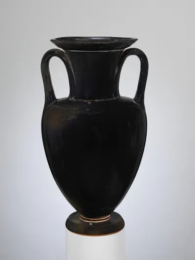 Terracotta Nolan neck-amphora (jar)