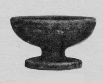 BOWL (ETRUSCAN, BLACK GLAZE)