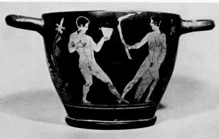 SKYPHOS (ATHENIAN, RED-FIGURE)