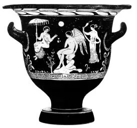 KRATER, BELL (SOUTH ITALIAN, APULIAN, RED-FIGURE)