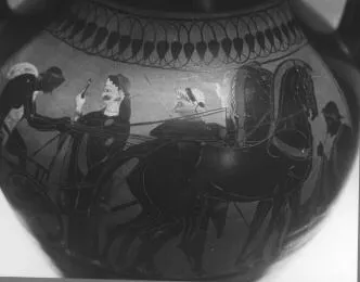 AMPHORA, BELLY, TYPE B (ATHENIAN, BLACK-FIGURE)