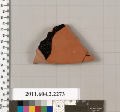 Terracotta fragment of a krater (bowl for mixing wine and water)?