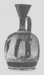 LEKYTHOS, SQUAT (ATHENIAN, RED-FIGURE)