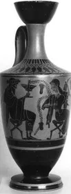 LEKYTHOS (ATHENIAN, BLACK-FIGURE)