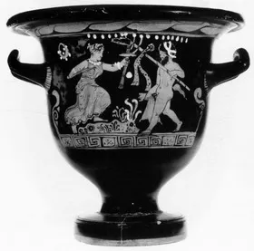 KRATER, BELL (SOUTH ITALIAN, APULIAN, RED-FIGURE)