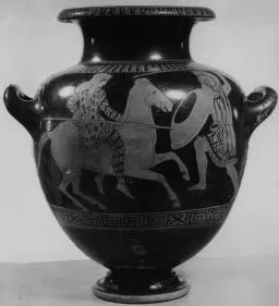 STAMNOS (ATHENIAN, RED-FIGURE)